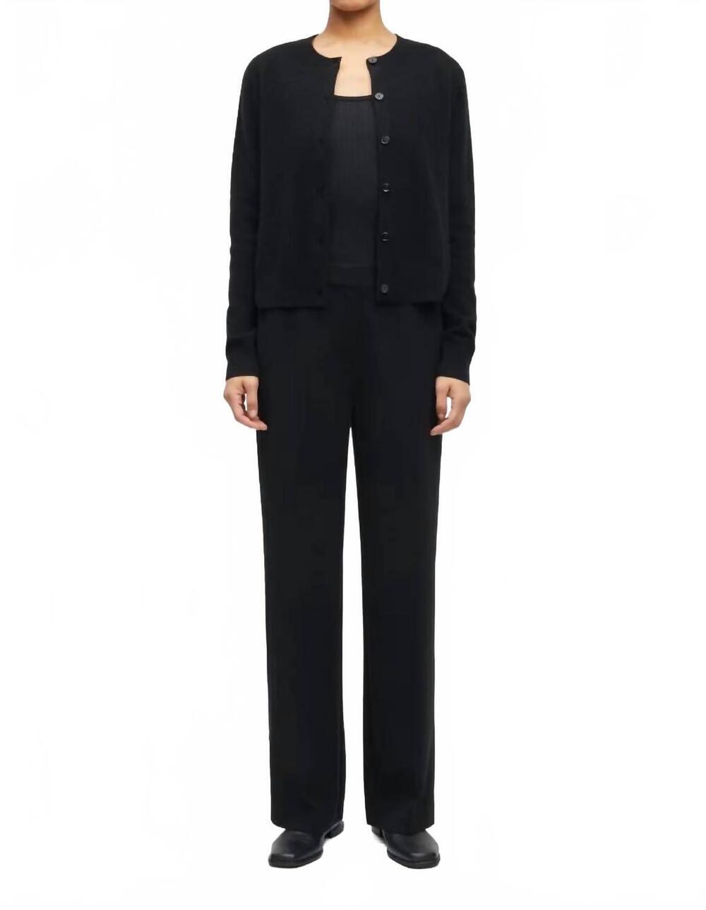 NEW SAMSOE salaray trousers in frnch